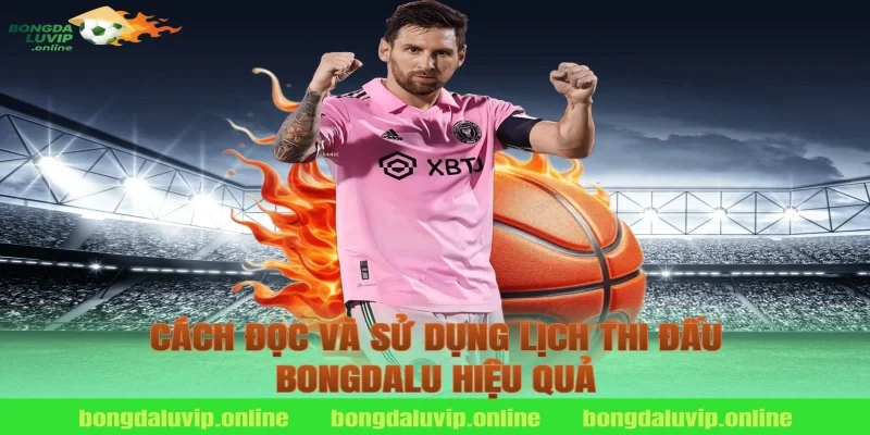 Cách Đọc Và Sử Dụng Lịch Thi Đấu Bongdalu Hiệu Quả