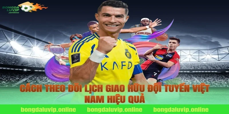 Cách theo dõi lịch giao hữu đội tuyển Việt Nam hiệu quả